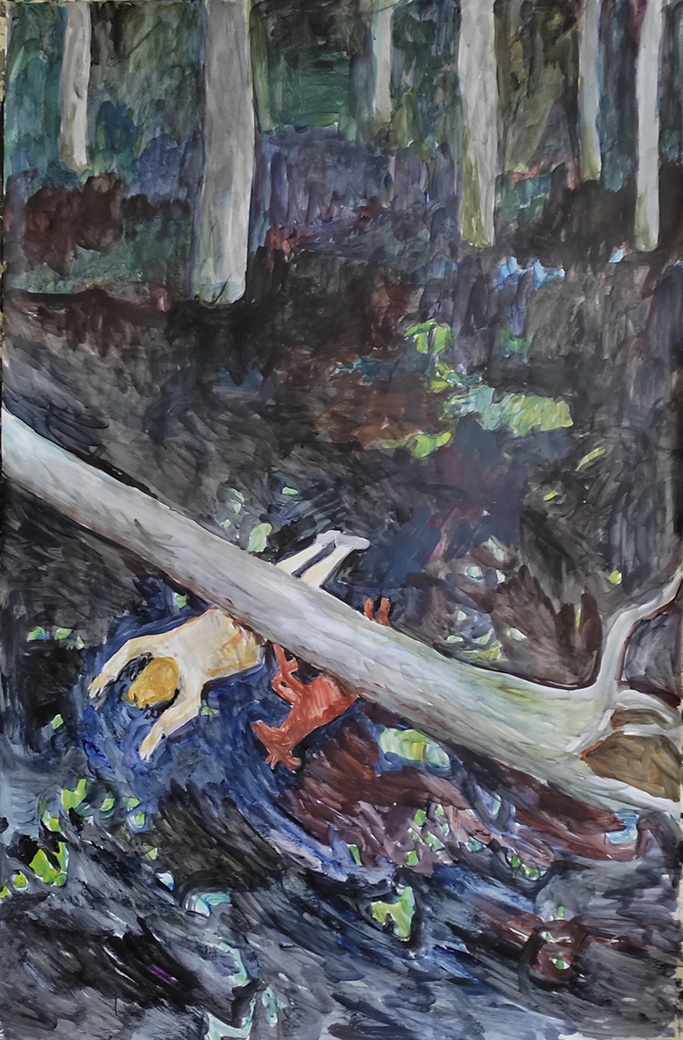 «Одна из возможных горизонтальностей», Катерина Лисовенко, 2021. Фото предоставлено авторкой. Slovnyk2021 Katerina Lisovenko